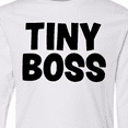 thumbnail image 4 of Inktastic Tiny Boss Long Sleeve Youth T-Shirt, 4 of 5