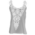 thumbnail image 2 of Moda damas verano encaje chaleco Casual Colco Chaleco del cordón de las mujeres, 2 of 6