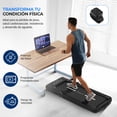thumbnail image 3 of Caminadora Plegable 2 en 1 SereneLife con Control Remoto, Velocidad Maxima de 12.2 km/h, Compacta para Guardar Bajo la Cama, 2.5 HP, App Compatible, Fácil de Montar y Almacenar, Capacidad 120 kg, 3 of 7