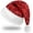 Red with Bowknot, variant on Sequin Santa Hat for Adults with Shiny Sequin and Fluffy Pompom, Party Hat for New Year Xmas Festival
