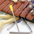 thumbnail image 3 of MOVTOTOP 8pcs Triangle Iron Hammers Percussion Instrument Accessories Set, 3 of 7