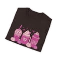 thumbnail image 5 of Coffee Lovers October Pink Month Women Men Novelty T-Shirt, 5 of 5