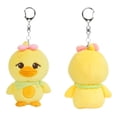 thumbnail image 1 of KPOP BLACKPINK World Tour Peluche Llavero Lindo Animal De Dibujos Animados Bolsa De Juguete De Colgante Decoración JENNIE ROSE, 1 of 4