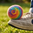 6PCS Hacky Balls, Handmade Knitted Footbag Sack 2026 Upgraded Assorted ...