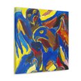 thumbnail image 2 of Hawks in Expressionism - Canvas, 2 of 10
