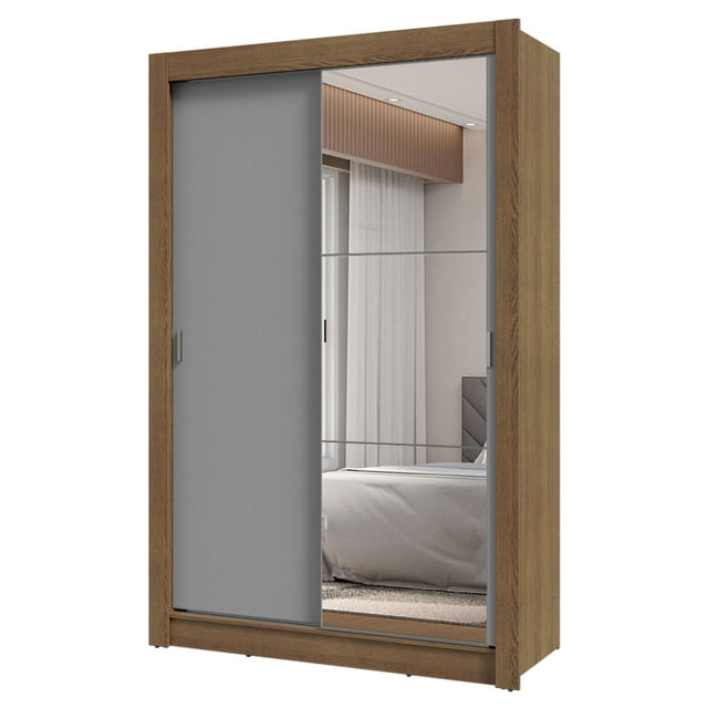 Ropero Closet Madesa Vivare 2 Puertas 1 Espejo MG