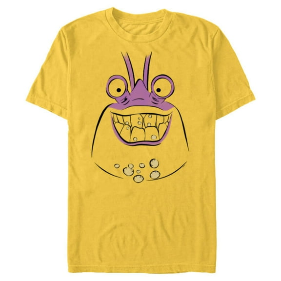 Disney Moana Tamatoa Crab Villain Big Face Costume - Short Sleeve Blended T-Shirt for Adults - Customized-Yellow