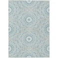 thumbnail image 2 of Addison Rugs Chantille Indoor/Outdoor Transitional Circles Denim Washable Rectangle Rug, 2'6" x 3'10", 2 of 5