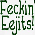 thumbnail image 3 of CafePress - Feckin' Eejits! Ringer T - 100% Cotton Ringed T-Shirt, 3 of 4