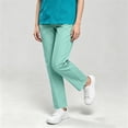 thumbnail image 7 of Ynynloco Unisex Scrub Pants for Men & Women Drawstring Cargo Medical Uniform Pull-on Straight Leg Nursing Scrub Bottoms with Pockets, 7 of 7