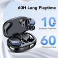 Ear buds Wireless Earbuds Bluetooth 5.3 Headphones 60hrs Playtime with