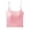 Womens tank tops Pink, variant on MNCEKFOD Womens Tank Top With Built In Bra Solid Color All Season Integrated Cup Inner Outer Wear Versatile Padded Sleeveless Tops Womens Camisole Beige L