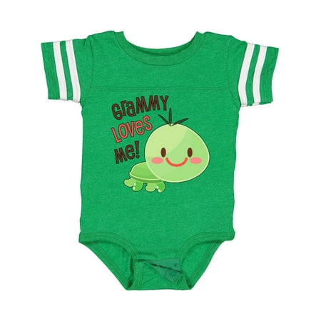 

Inktastic Grammy Loves Me- Cute Turtle Gift Baby Boy or Baby Girl Bodysuit