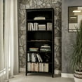 thumbnail image 2 of Shaker Style Bookcase - Black Finish - 72"H, 2 of 5