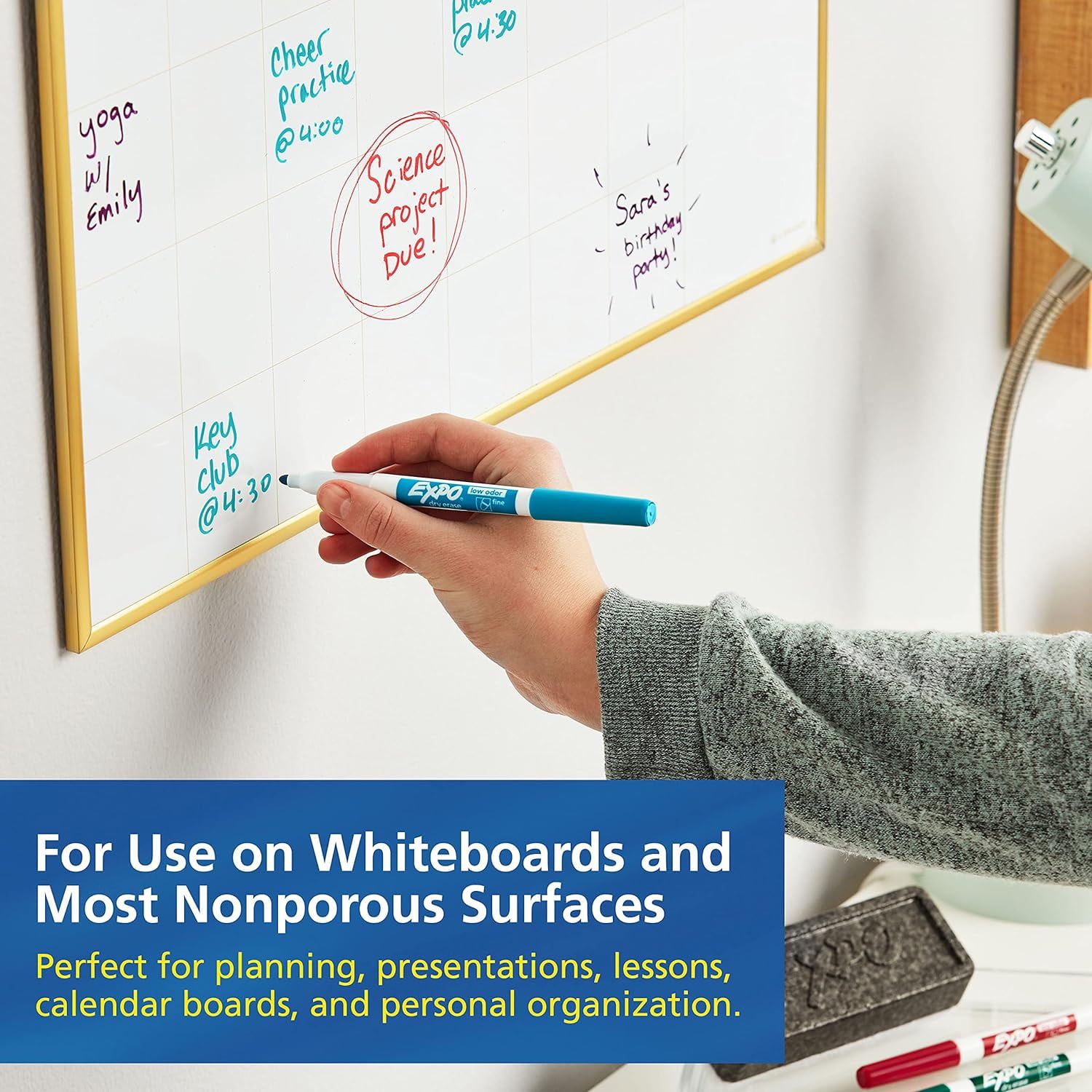 Whiteboardmarker Edding 250 Rond 1.5-3MM Assorti Blister À 4 Stuks | Kantoorartikel | 1388247