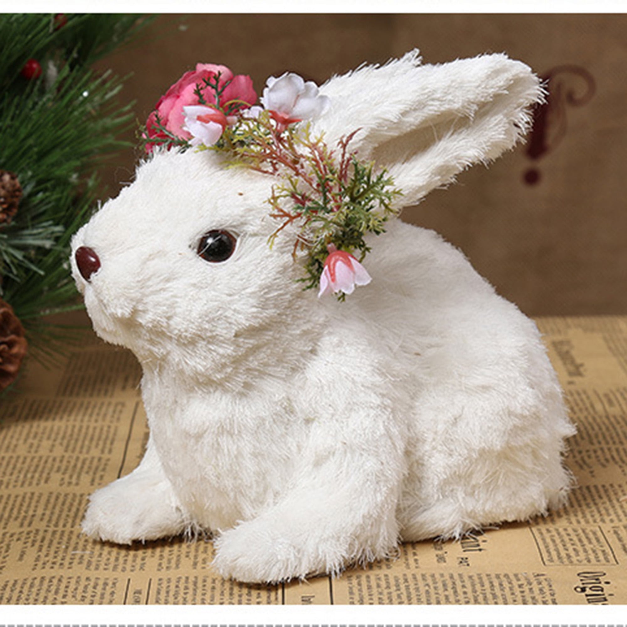 SITTING EASTER BUNNY ORNAMENT 