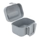 thumbnail image 5 of Caja de cebo vivo para pesca, estación de cebo de pesca, soporte de cebo de gusano impermeable de plástico, contenedor de cebo vivo resistente al calor, gris S, 5 of 5