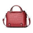 thumbnail image 1 of Bolsa Bandolera Mujer Moda Cartera Crossbody Tote Hombro Rojo, 1 of 5