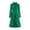 Green, variant on Women's Long Sleeve Wedding Guest Party Evening Jacket Vintage Button Solid Color Loose Blouse Long Trench Coat Jacket