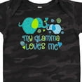 thumbnail image 4 of Inktastic My Glamma Loves Me Cute Elephants Boys or Girls Baby Bodysuit, 4 of 5
