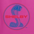 thumbnail image 2 of Wild Bobby, Shelby Cobra USA Logo Emblem Powered by Ford Motors, Cars and Trucks, Front and Back Unisex Crewneck Graphic Sweatshirt, Fuschia, 5X-Large, 2 of 4
