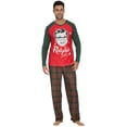 thumbnail image 2 of A Christmas Story Mens' Pajamas Ralphie 2PC  Raglan Long Sleeve Sleep Shirt Plaid Pajama Pant Set for Adults, 2 of 5