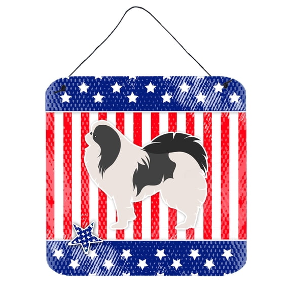 Carolines Treasures BB3337DS66 USA Patriotic Japanese Chin Wall or Door Hanging Prints