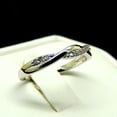 thumbnail image 3 of Dakota Twisted Anniversary Wedding Band Ring Womens Cz Ginger Lyne Collection, 3 of 5