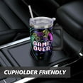 thumbnail image 5 of Game Tumbler with Lid and Straw, 40oz Gamer Water Bottle Cup with Handle, Gaming Travel Coffee Mugs, Birthday Gifts for Gamer Men Boys, 5 of 6
