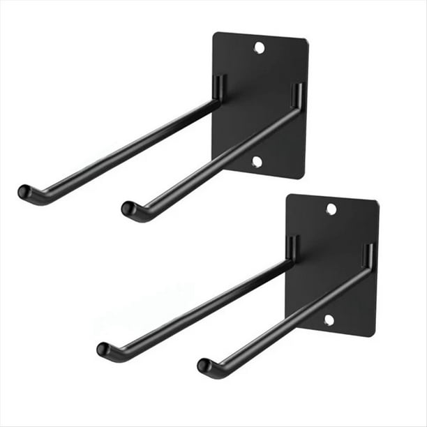 Organizador de Almacenamiento Resistente, Soporte de Pared de Acero para Herramientas de Jardín, Pala, Rastrillo, Organizador de Escobas, Gancho de Pared, 2 Uds.