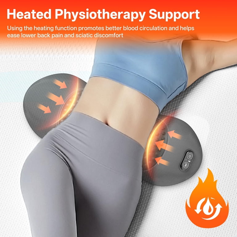 Smoothspine Triple Fusion Massager,With Heat, Vibration & Traction,Sciatica  Pain Relief Devices,Sciatica Pain Relief Pillow,Sciatica Pain Relief Massage  Tool,For Home, Office Chair, Bed, Sofa - Walmart.com