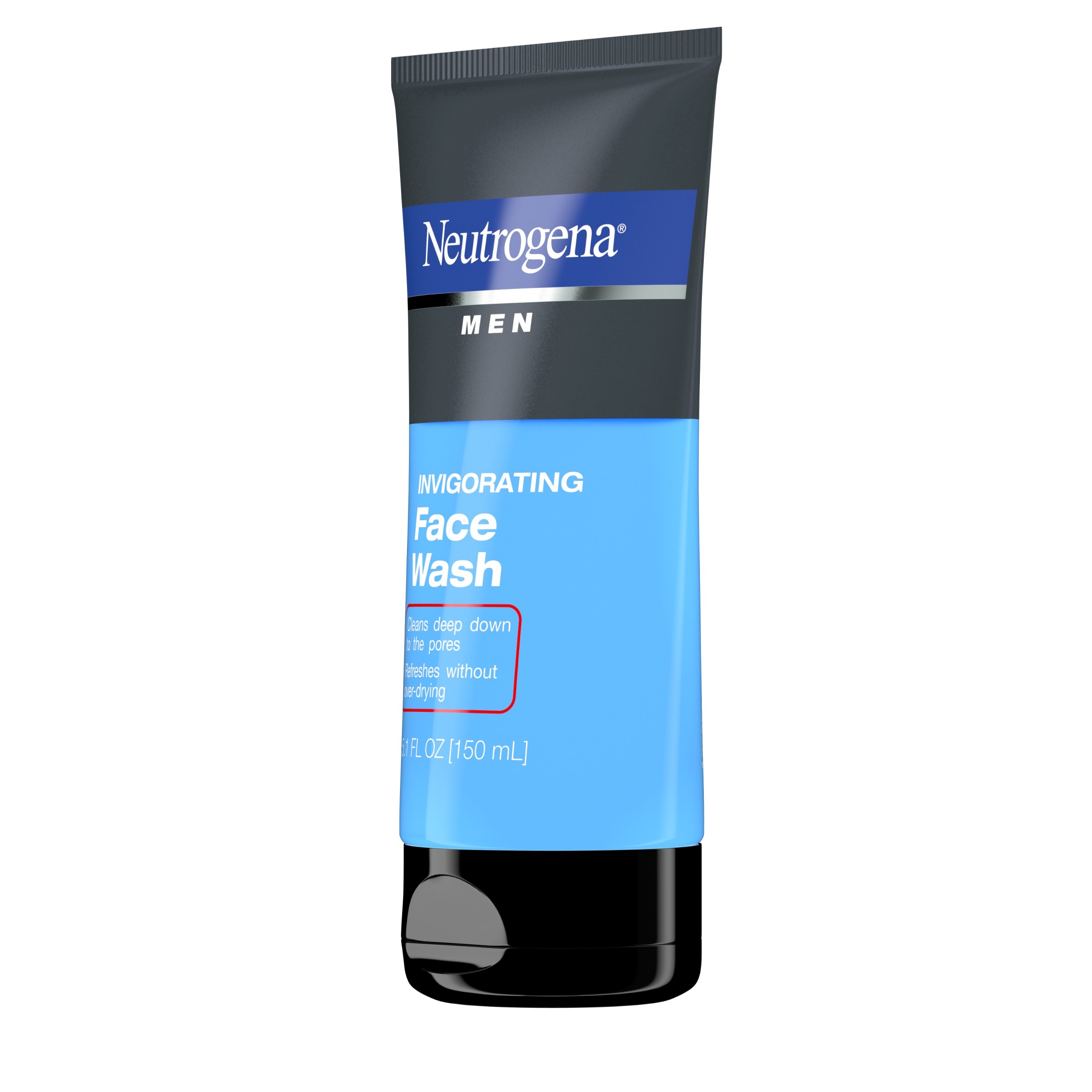 Neutrogena Men’s Daily Invigorating Foaming Gel Face Wash, 5.1 fl. oz - image 4 of 8