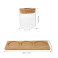 thumbnail image 2 of ELAYARD 1Set Glass Terrarium Plant Vase Tabletop Hydroponic Planter for Home Greenery, 2 of 7