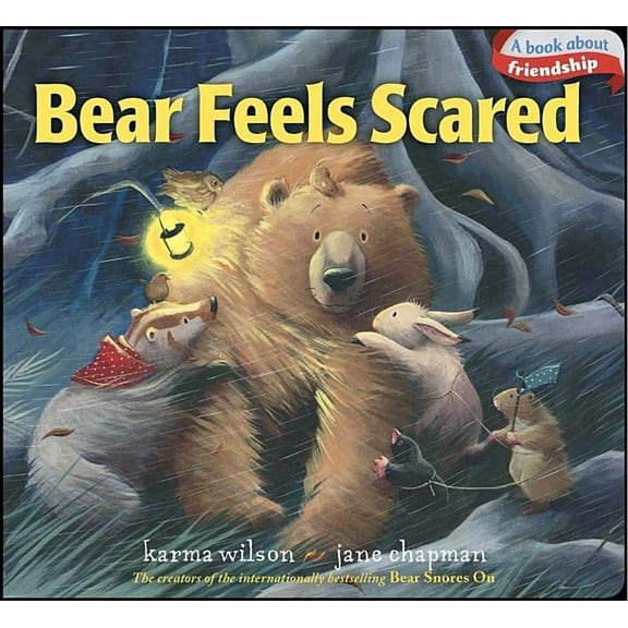 Bear Feels Scared (Board Book)