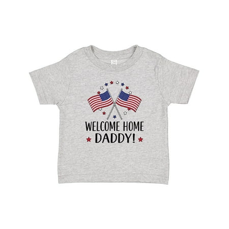 

Inktastic Military Homecoming Welcome Home Daddy Gift Baby Boy or Baby Girl T-Shirt