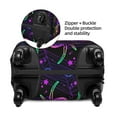 thumbnail image 6 of Uemuo Multi-colored Spiders Printed Washable Luggage Cover - Fashion Suitcase Protector Fits 18-32 Inch Luggage -Small, 6 of 9