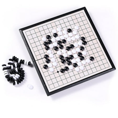 Go Game Exquisite Pente Magnetic Go Game Set Fácil Xadrez Chinês