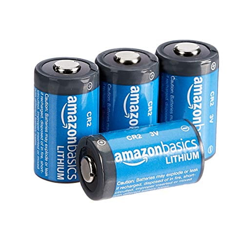 Basics Lithium CR2 3 Volt Batteries Pack of 4