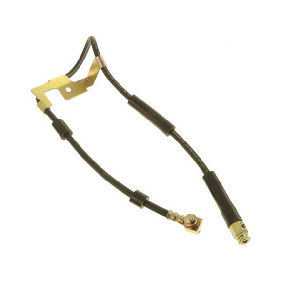 Front Left Driver Side Brake Hose - Compatible with 1994 - 1999 Dodge Ram 1500 4WD with 2-Wheel ABS 1995 1996 1997 1998