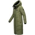 thumbnail image 2 of Marikoo Women's Calf-Length Winter Coat with Hood - Detachable Faux Fur Collar - Nadaree XVI, 2 of 8