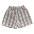 thumbnail image 6 of Gubotare Boys Cargo Shorts Toddler Shorts for Boys Girls Pull On Athletic Cotton Summer Shorts Casual Clothes Short Pants 3T 4T (Brown,3-4 Years), 6 of 6
