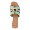 thumbnail image 4 of Time and Tru Women's Hardware Slide Sandals, 4 of 6