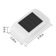 thumbnail image 3 of Xihbxyly Apliques Solares de Pared, Iluminación Exterior Moderna con Movimiento Vertical, Diseño Impermeable Ip65, Batería de Larga Duración, Decoración para Porche de Jardín, Iluminación de Patio y, 3 of 7