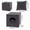 dark grey, variant on Soft Felt Cats Bed Cube House Cave Sleeping Bag Cat Bed House Warm Nest For Cat Portable Carrier Bag Outdoors Foldable Cat House