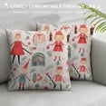 thumbnail image 3 of FUMJ Satin Pillowcase for Hair and Skin, Christmas Fairy Nutcracker Pillow Case Soft and Cozy Body Pillow Covers Standard Size with Envelope Closure, 3 of 5