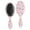 Pink Christmas Tree, variant on Red and Green Christmas Pattern Hair Brush,Girls Detangling Hair Brush,Glide Through Tangles with Ease for Wet & Dry Hair,8.8"X2.8"