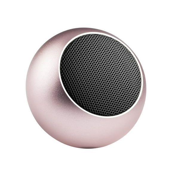 Small Bluetooth Speakers Wireless Retro Wireless Bluetooth Speaker Outdoor Portable Home E Portable Small Steel Gift Speaker Mini Bluetooth Speaker Pink