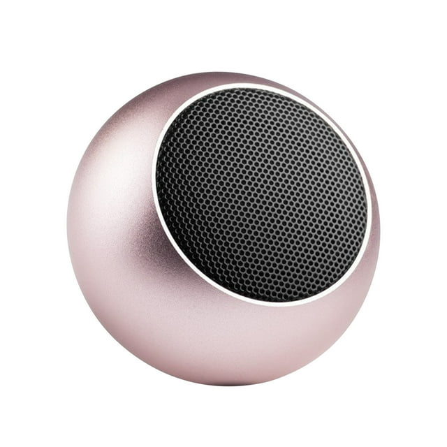 Rbaofujie Mini Haut-Parleur Bluetooth Rétro Haut-Parleur Bluetooth Sans Fil Extérieur Portable Maison E Portable Petit Acier Cadeau Haut-Parleur Haut-Parleur Bluetooth