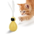 thumbnail image 2 of Jouet de Chat pour Animaux de Compagnie, ABS Durable Chat Robot Balançoire Jouet Chat Tumbler Top-Notch Performance, 2 of 13