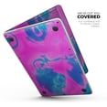 thumbnail image 2 of DesignSkinz Abstract Iridescent Vivid Pink Swirl Full-Body Skin Decal Wrap Cover for MacBook Pro 13" with CD Drive (A1278), 2 of 9